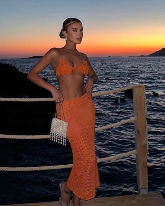 Zara Crochet Co-Ord - Image 1
