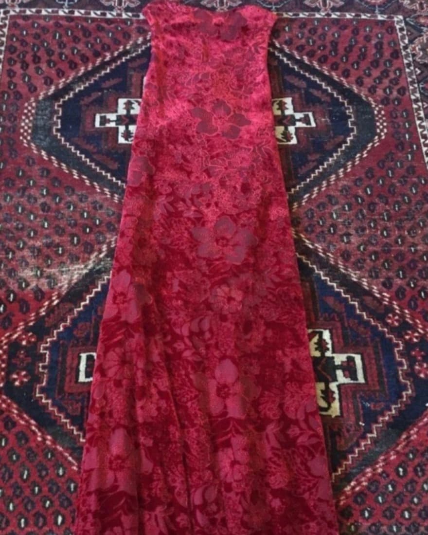 Reformation Velvet Dress - Image 2