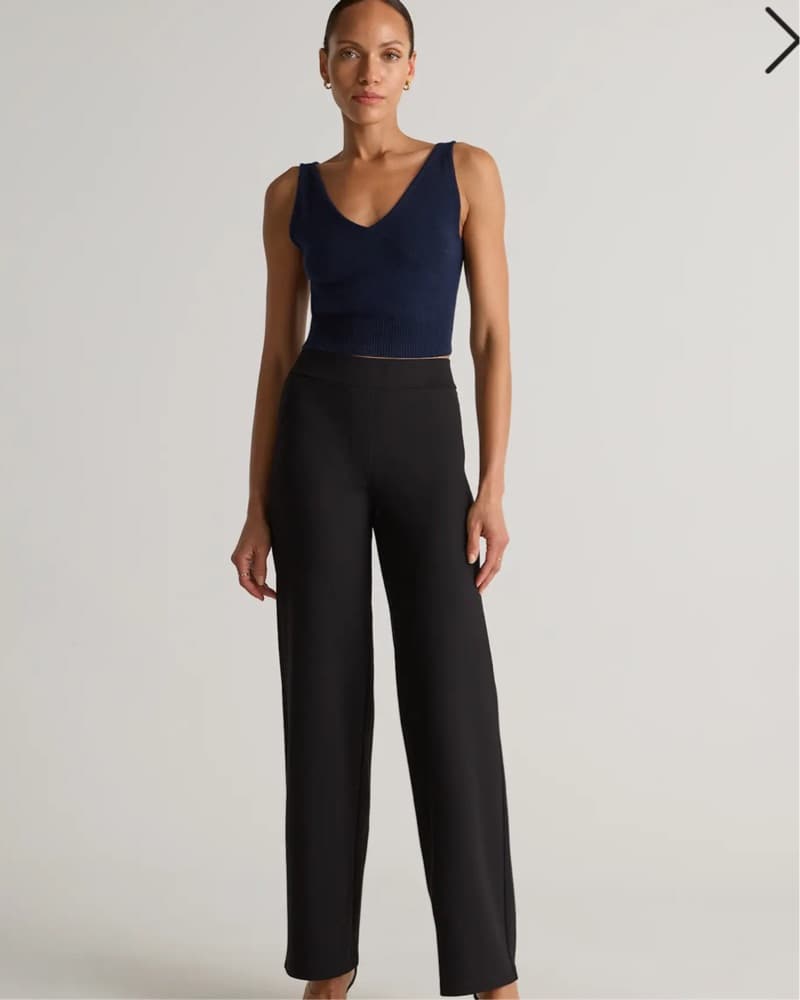 Quince Ponte Wide-Leg Pants - Image 2
