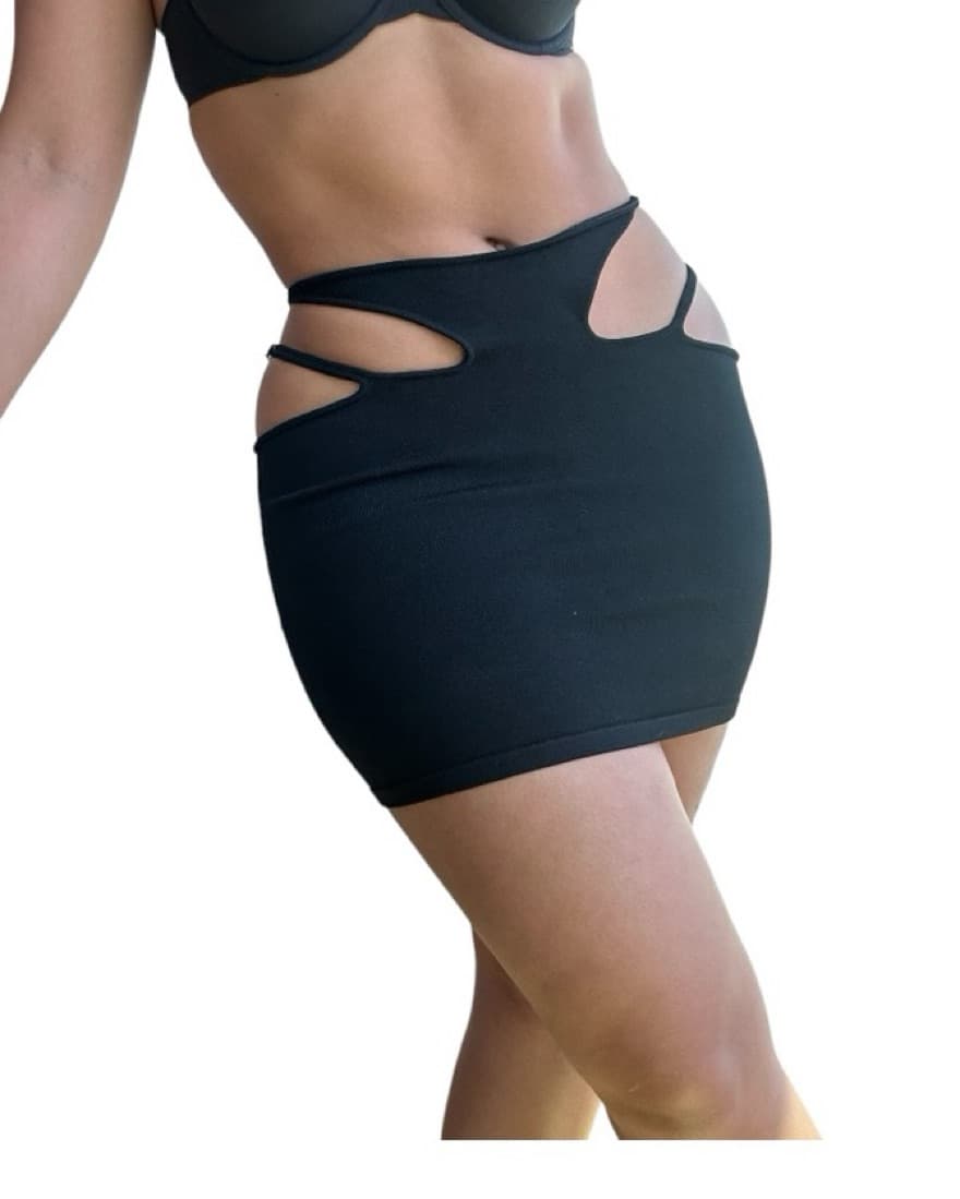 Dion Lee Hosiery Strap Skirt - Image 3