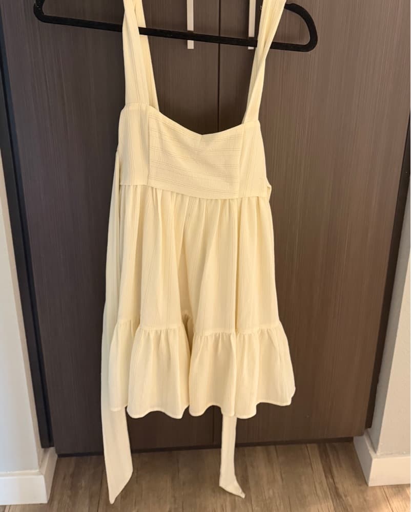 Square Neckline Dress - Image 3