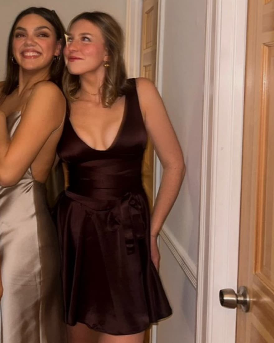 House Of CB Brown Dress - Image 1