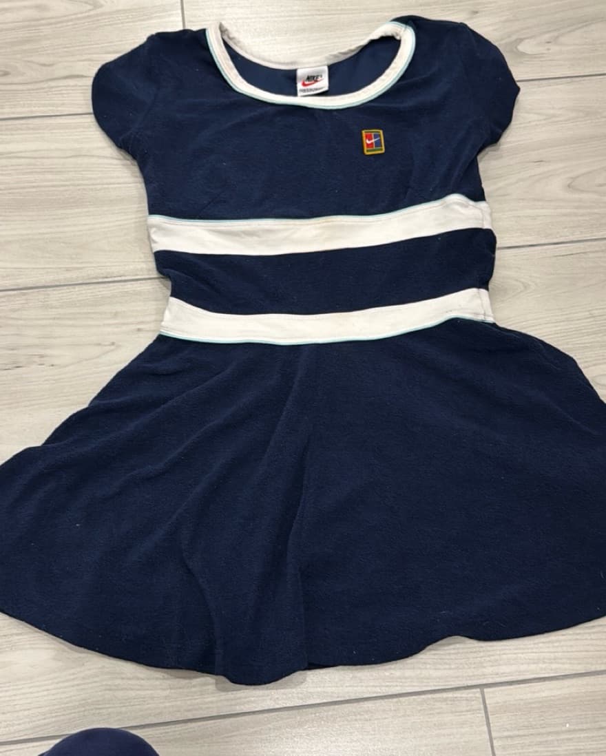 Womens Nike Navy Blue Terry Cloth Style  - Image 1