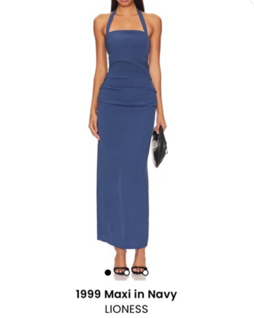 Navy Lioness Revolve Dress - Image 1