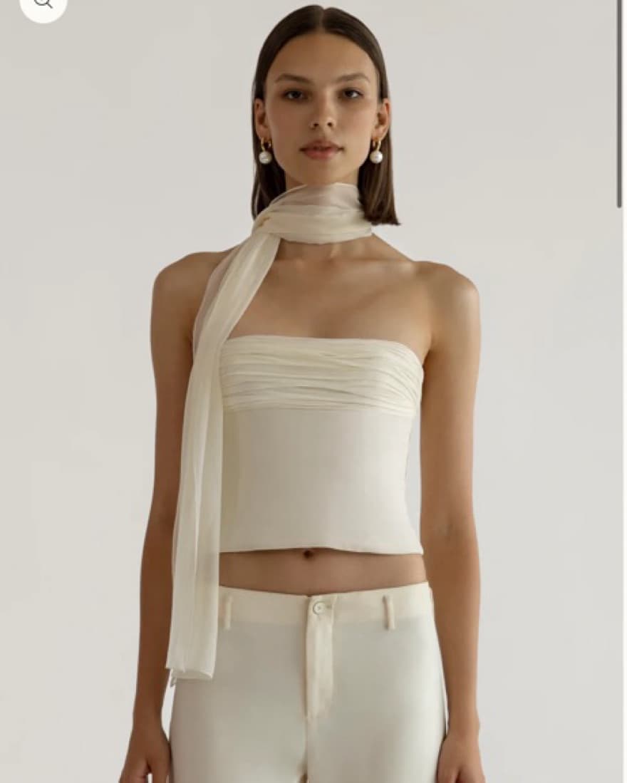 Orseund Iris Chiffon Bustier - Image 2