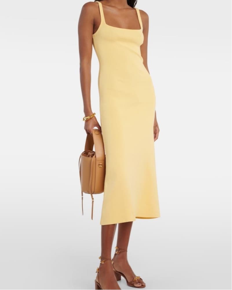 Staud Paityn Knit Dress - Image 1