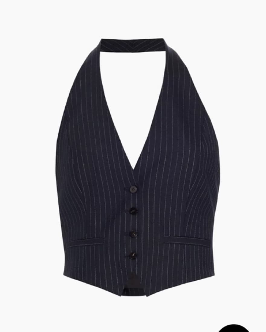 ALC Vest Pinstripe Top - Image 3