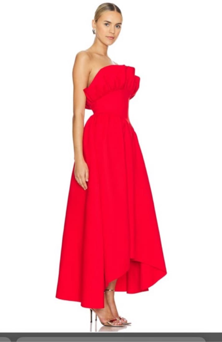 ELLIATT Laurel Dress in Red - Image 4