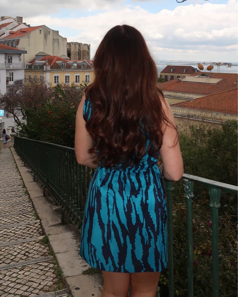 Vibrant Printed Sleeveless Dress - Image 3