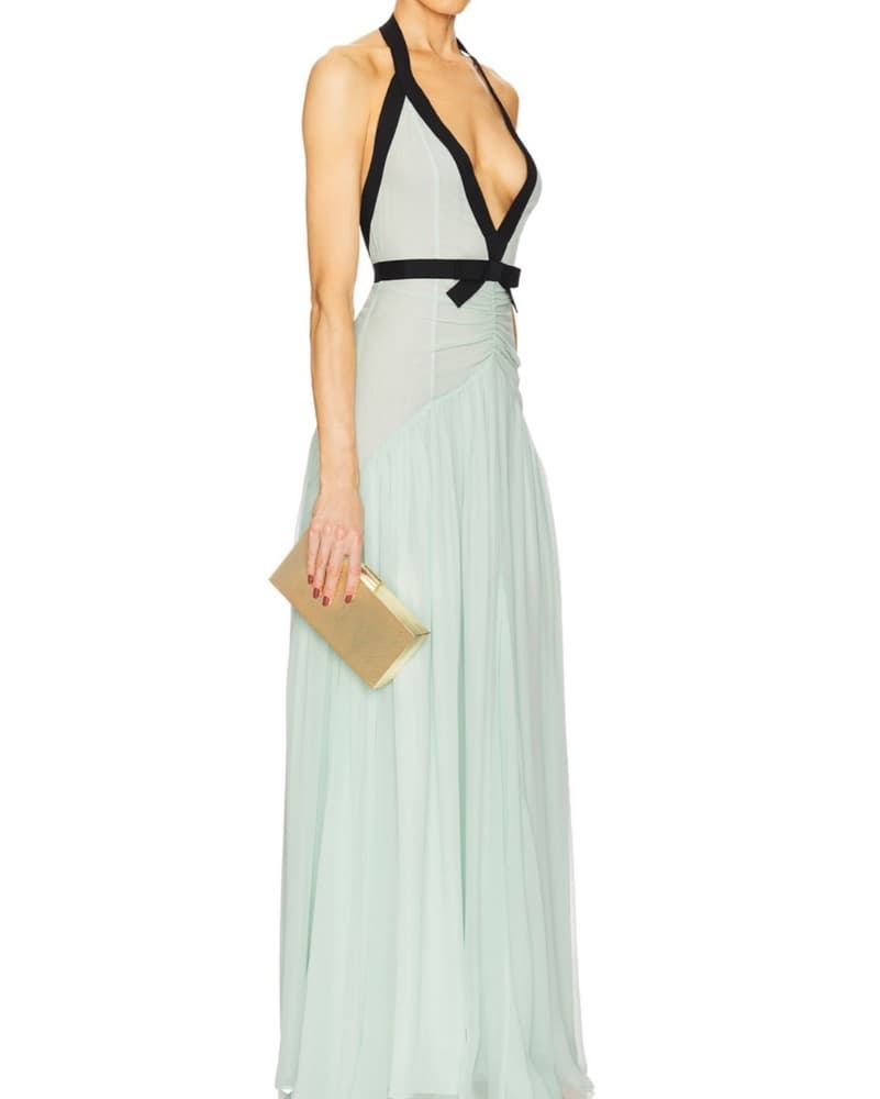 Helsa - Siren Dress In Mint - Image 3