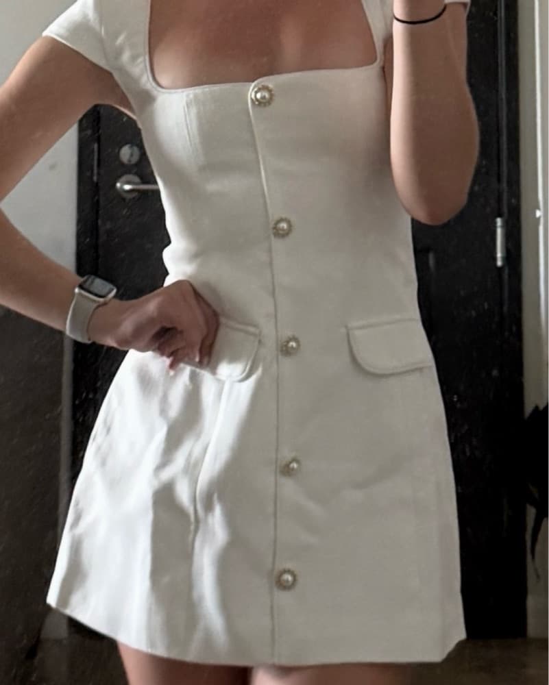 White Showpo Graduation Dress - Image 3