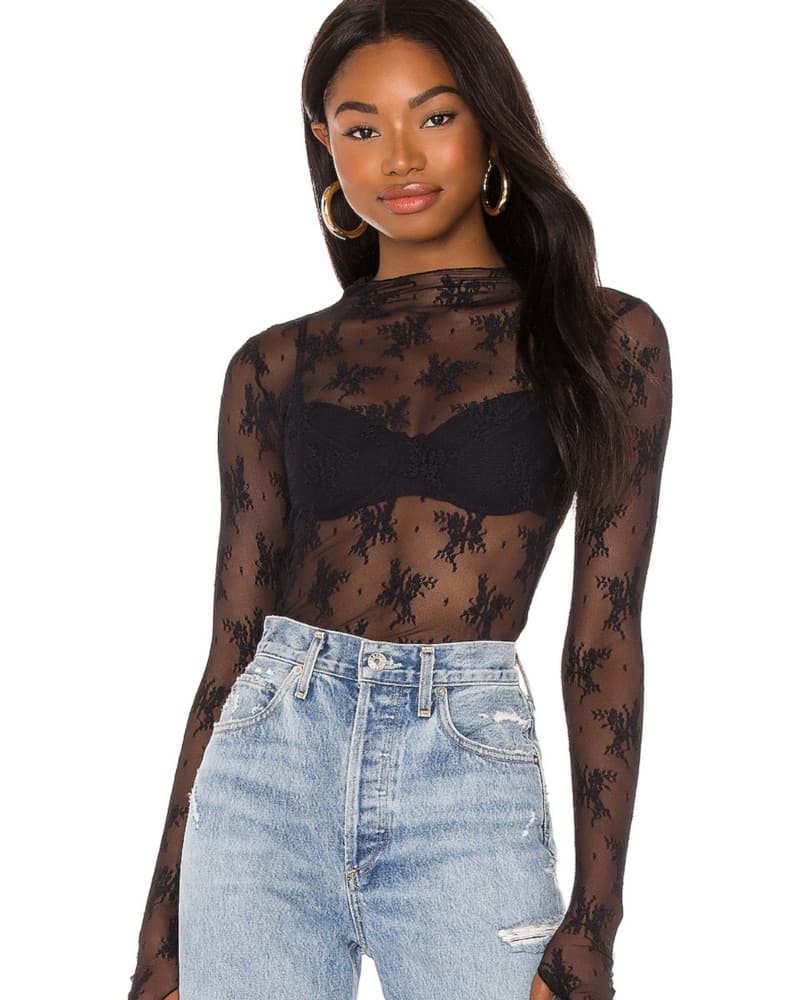 Revolve Lace Top - Image 2