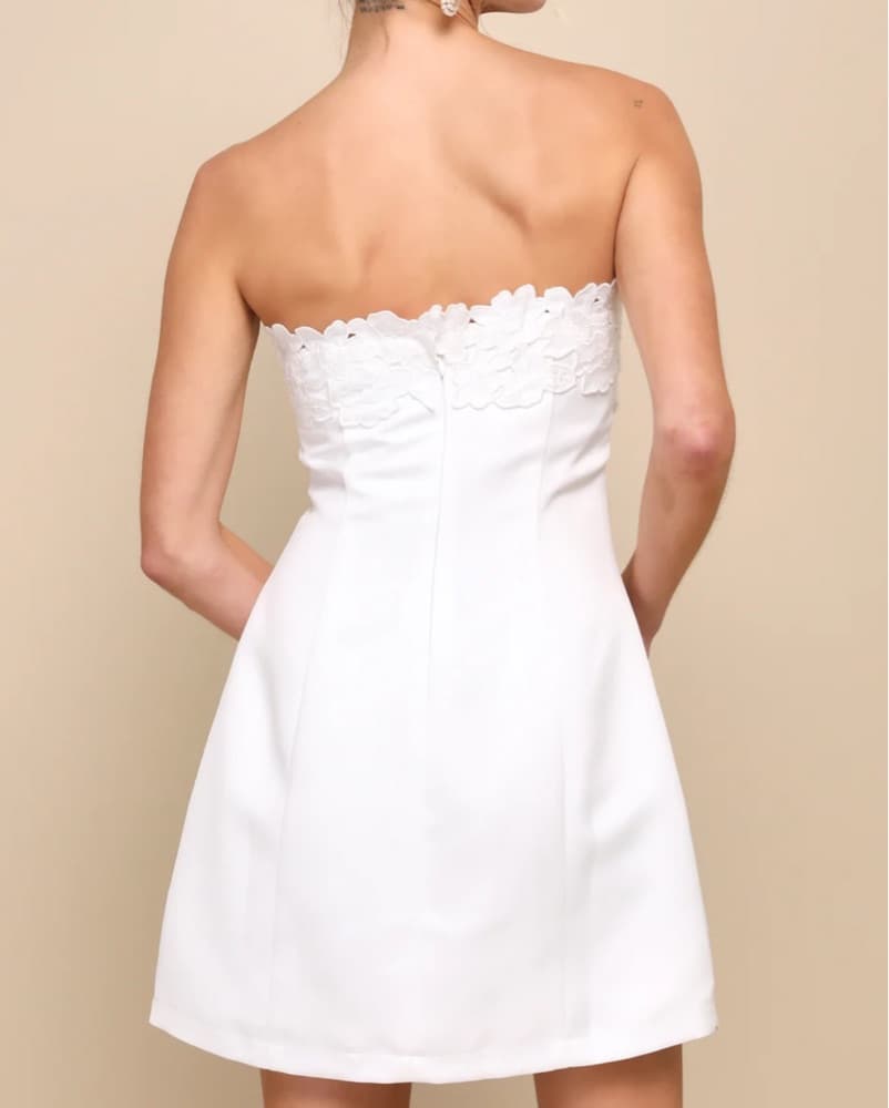 Lulus White Dress - Image 2