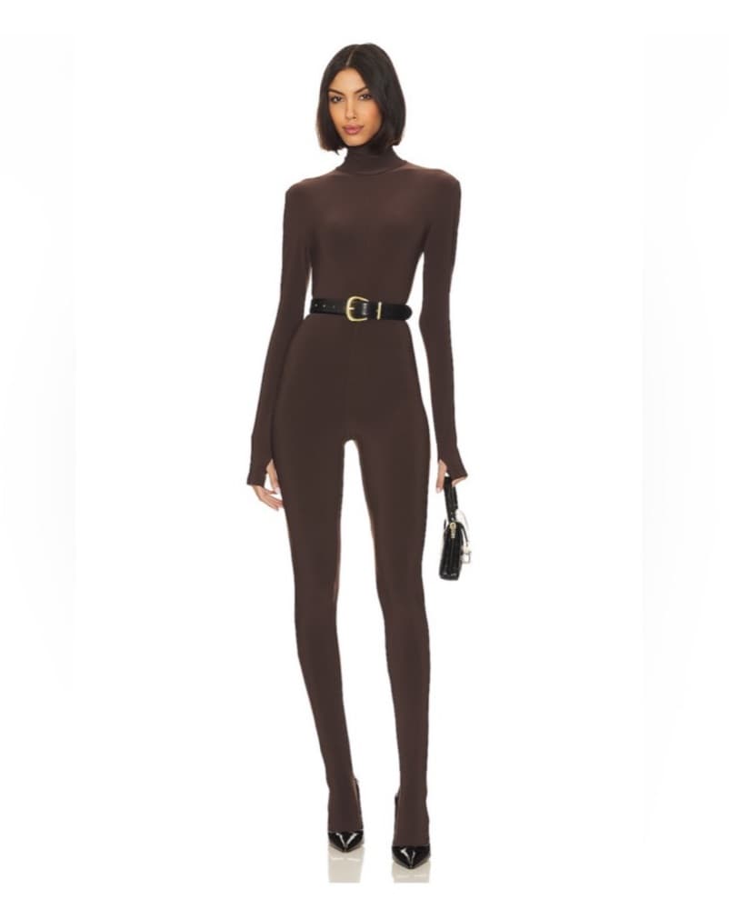 Norma Kamali Slim Fit Turtle Catsuit  - Image 1