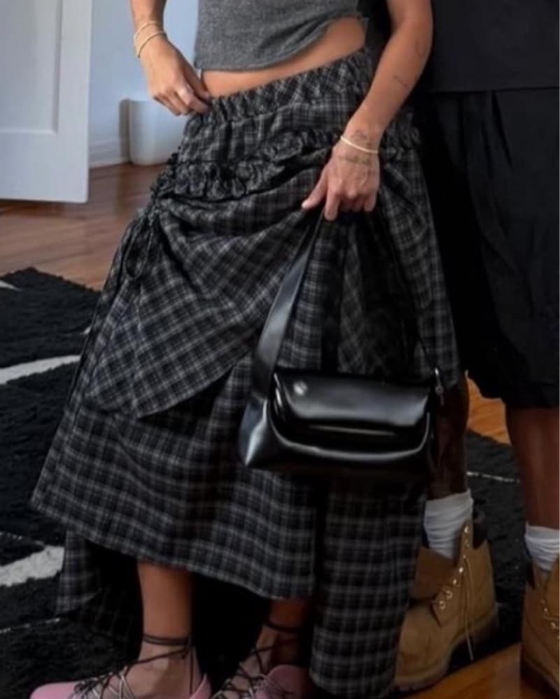 Threetimes Tartan Skirt - Image 2