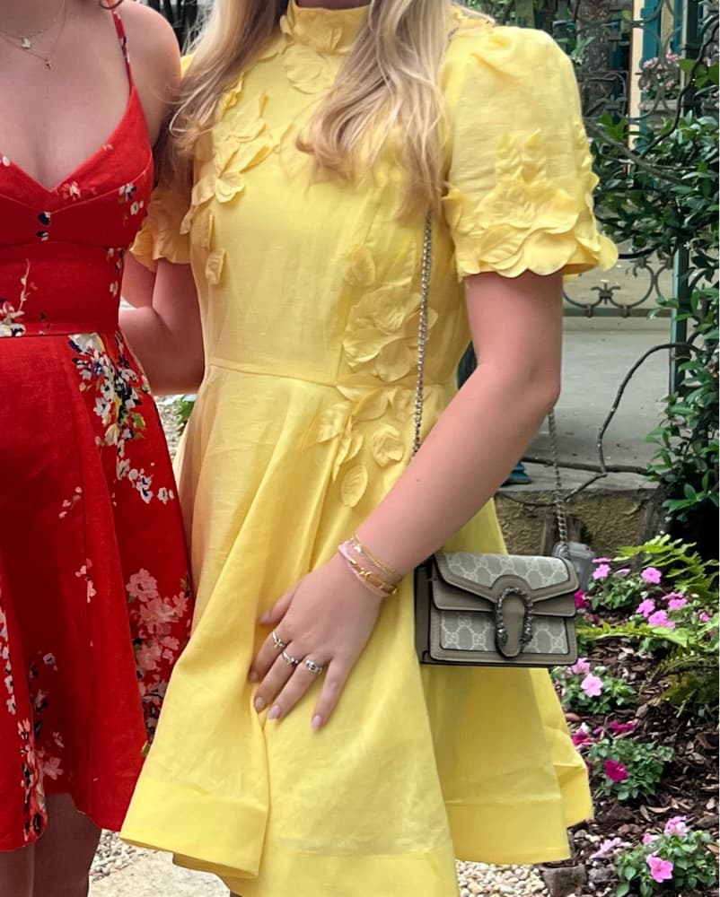 Antonio Melani Iris Linen Floral Dress - Image 3