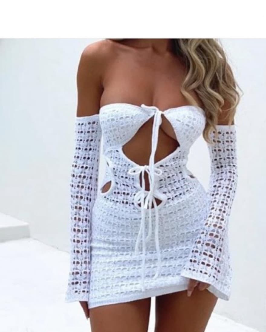 Outcast White Dress - Image 1