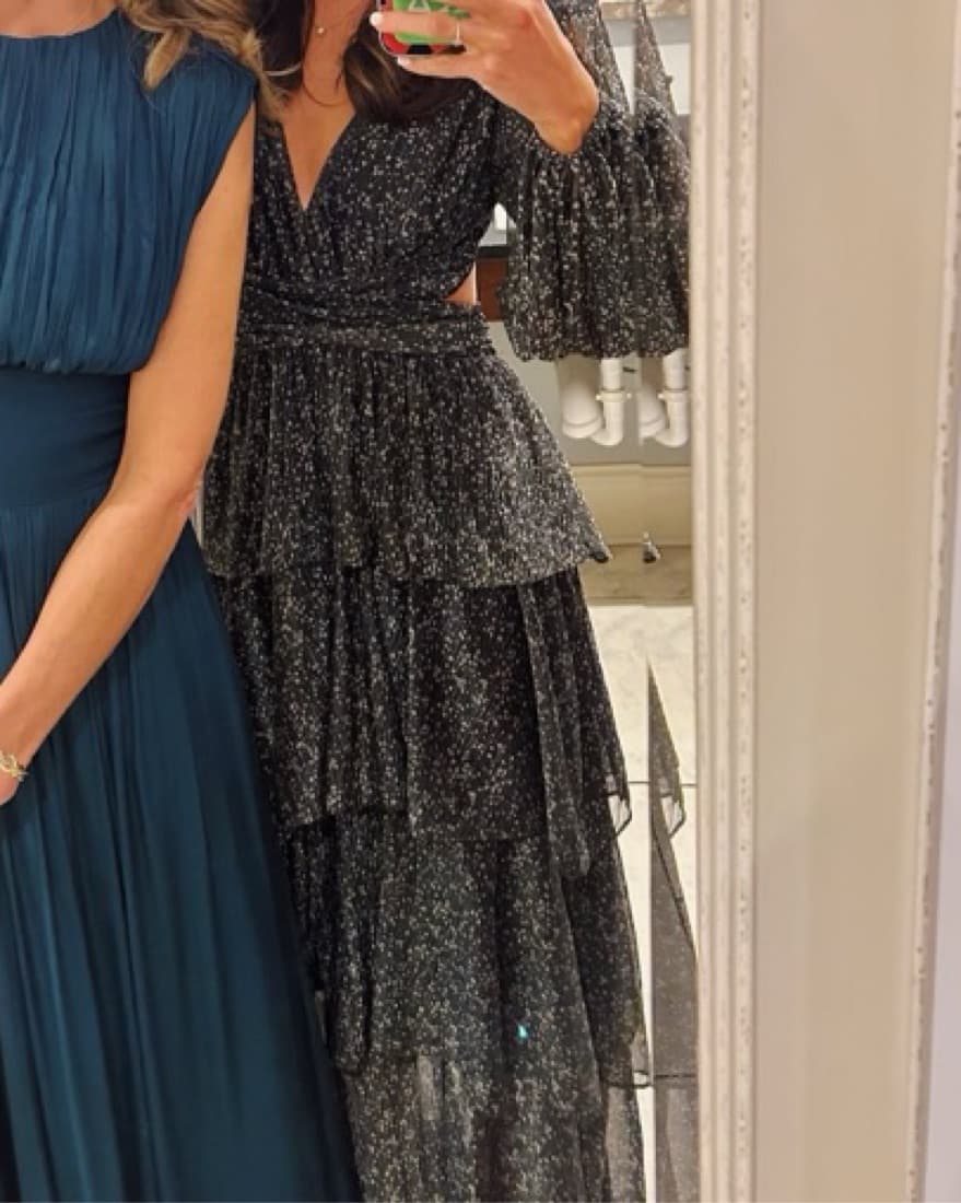 ASTR Black Dress - Image 2