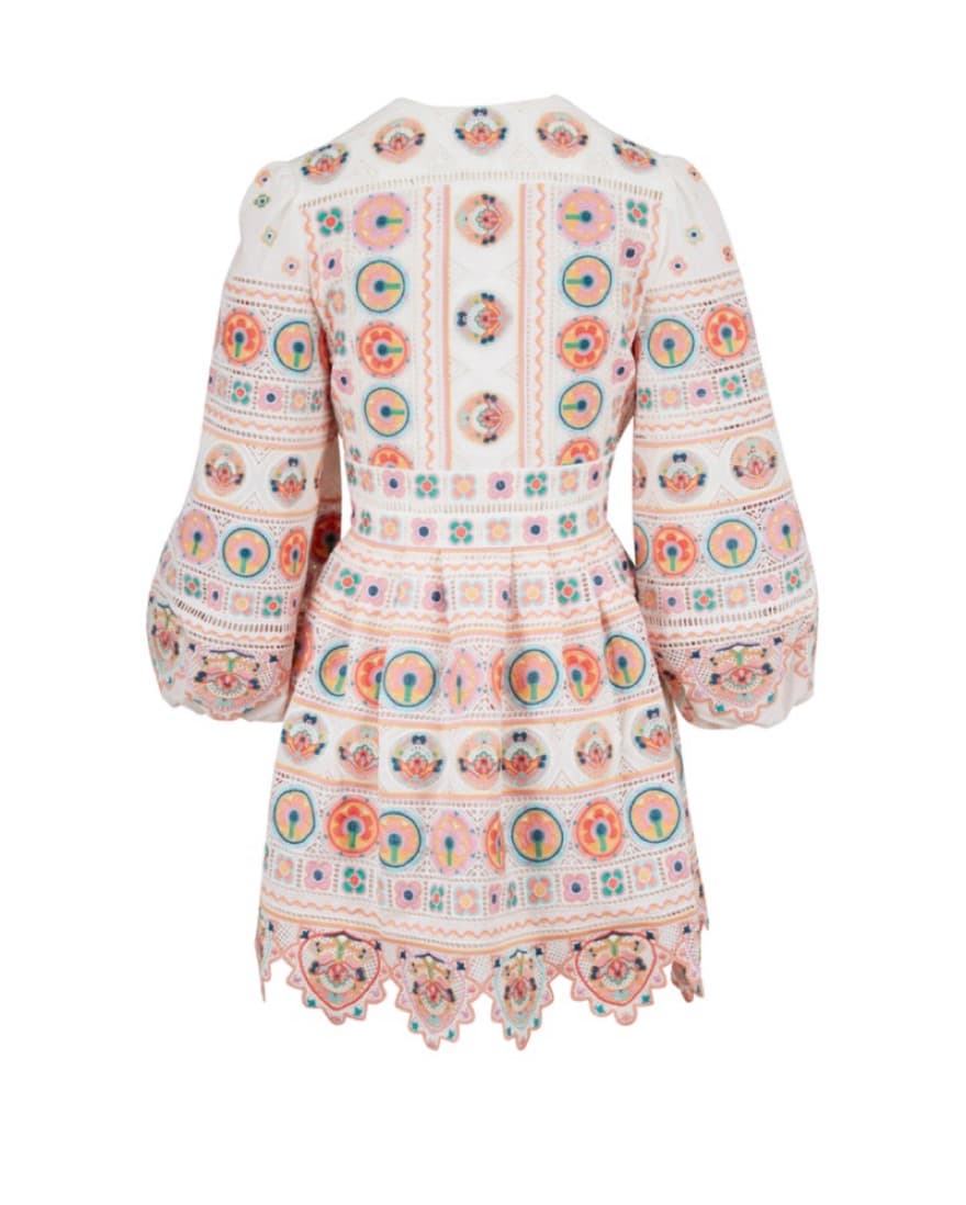 Zimmermann Embroidered Brighton Dress - Image 4