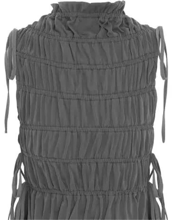 Ruched Open-Side Tied Top - Image 5