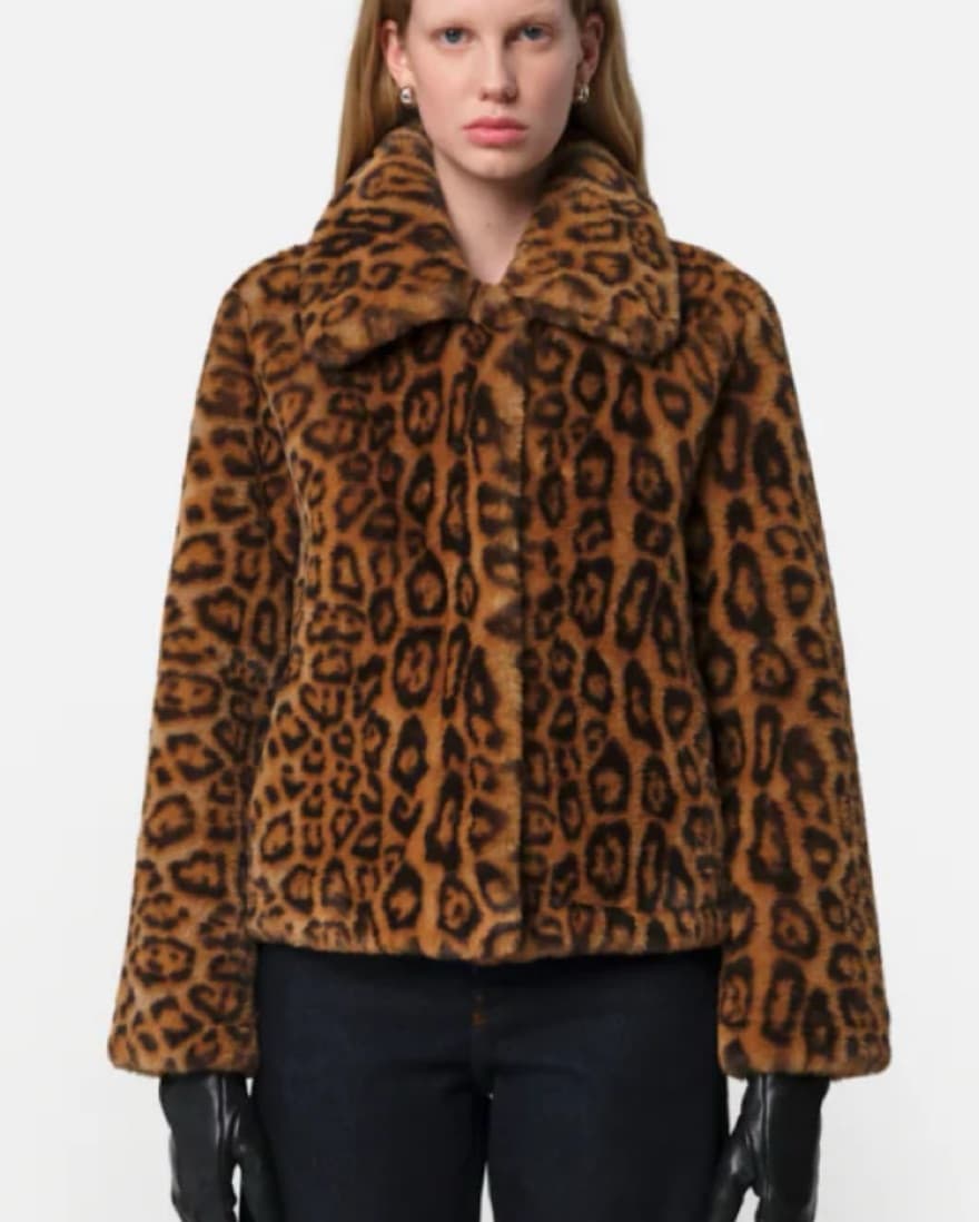 Apparis Leopard Coat - Image 2