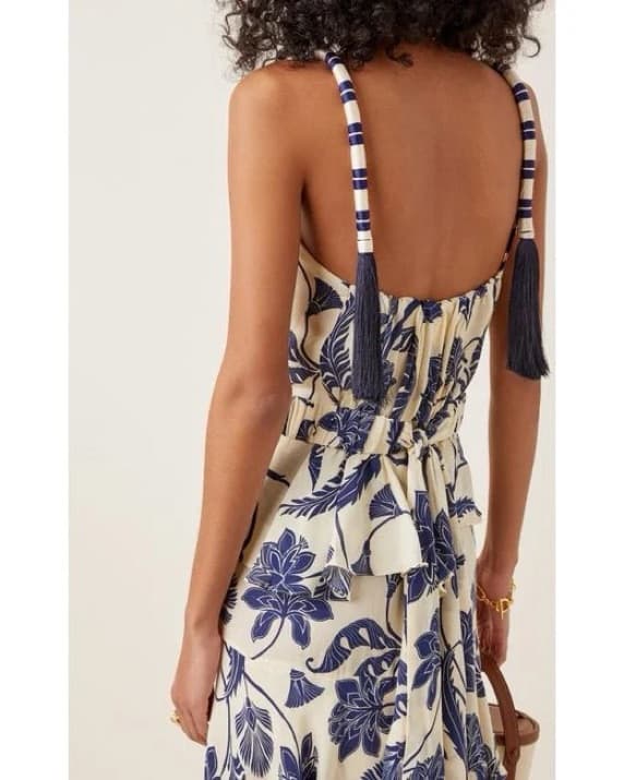 Johanna Ortiz Cat Goddess Tiered Dress - Image 2
