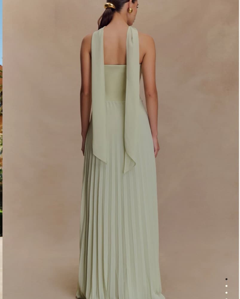 Meshki Mint Strapless Dress - Image 1