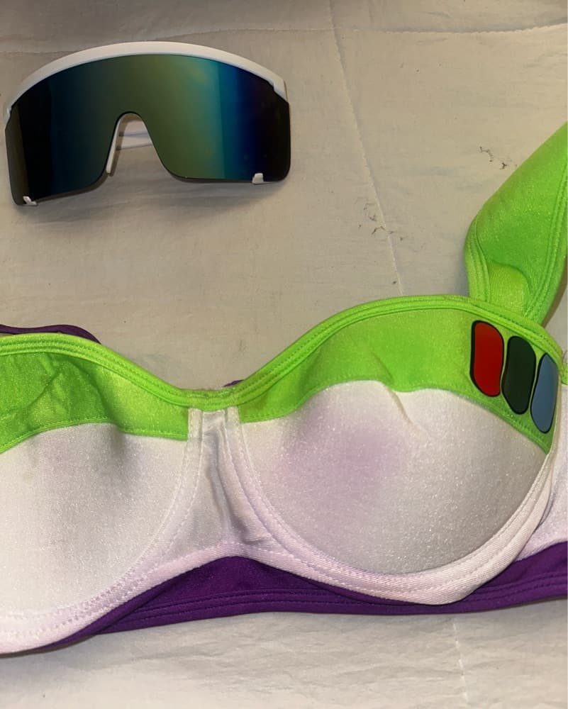 Buzz Lightyear Woman Sexy Halloween Cost - Image 3