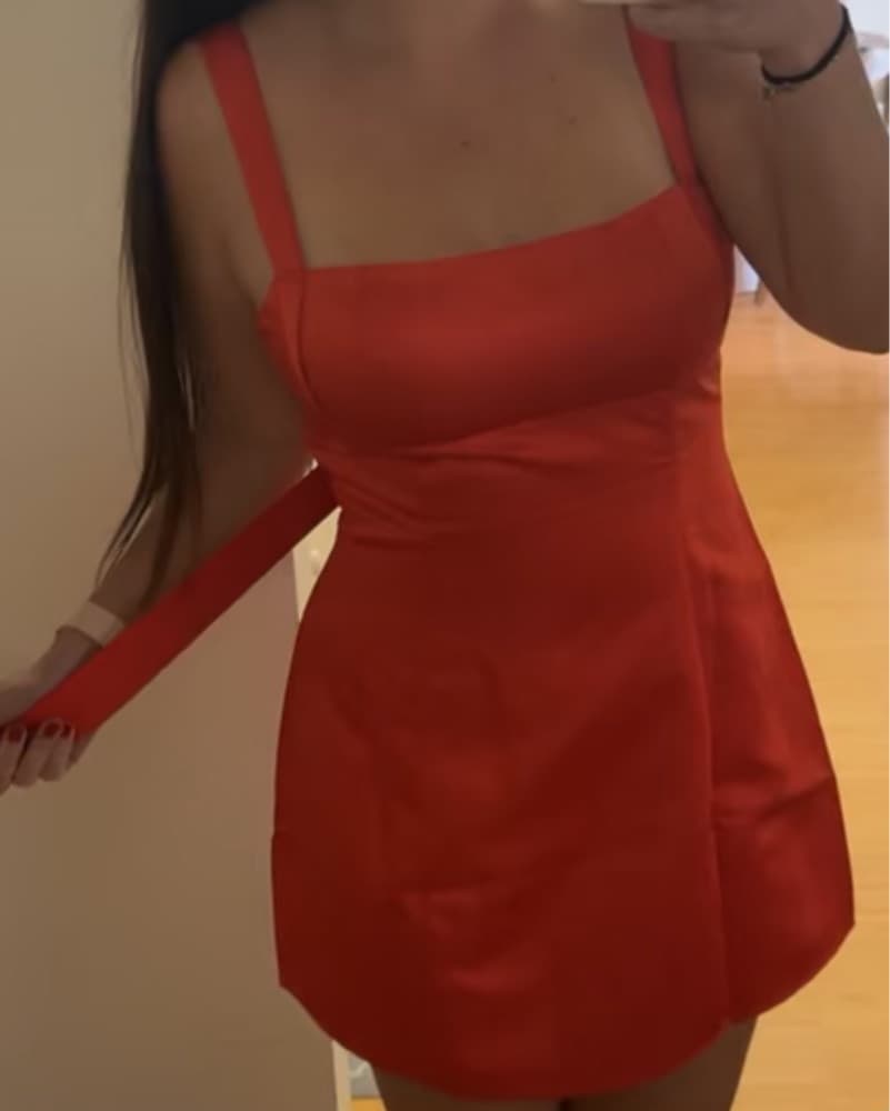 Red More to Come Dress - Image 4