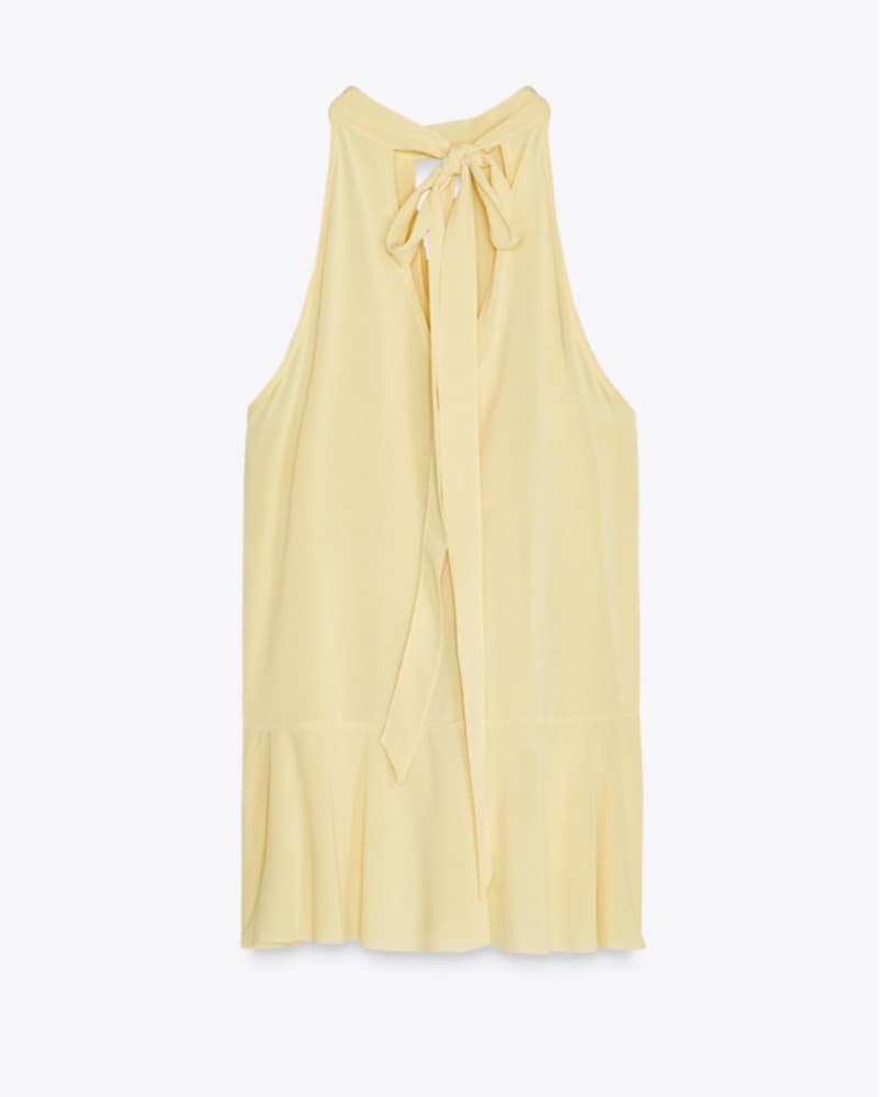 Flirty Ruffled Halter Top - Image 6