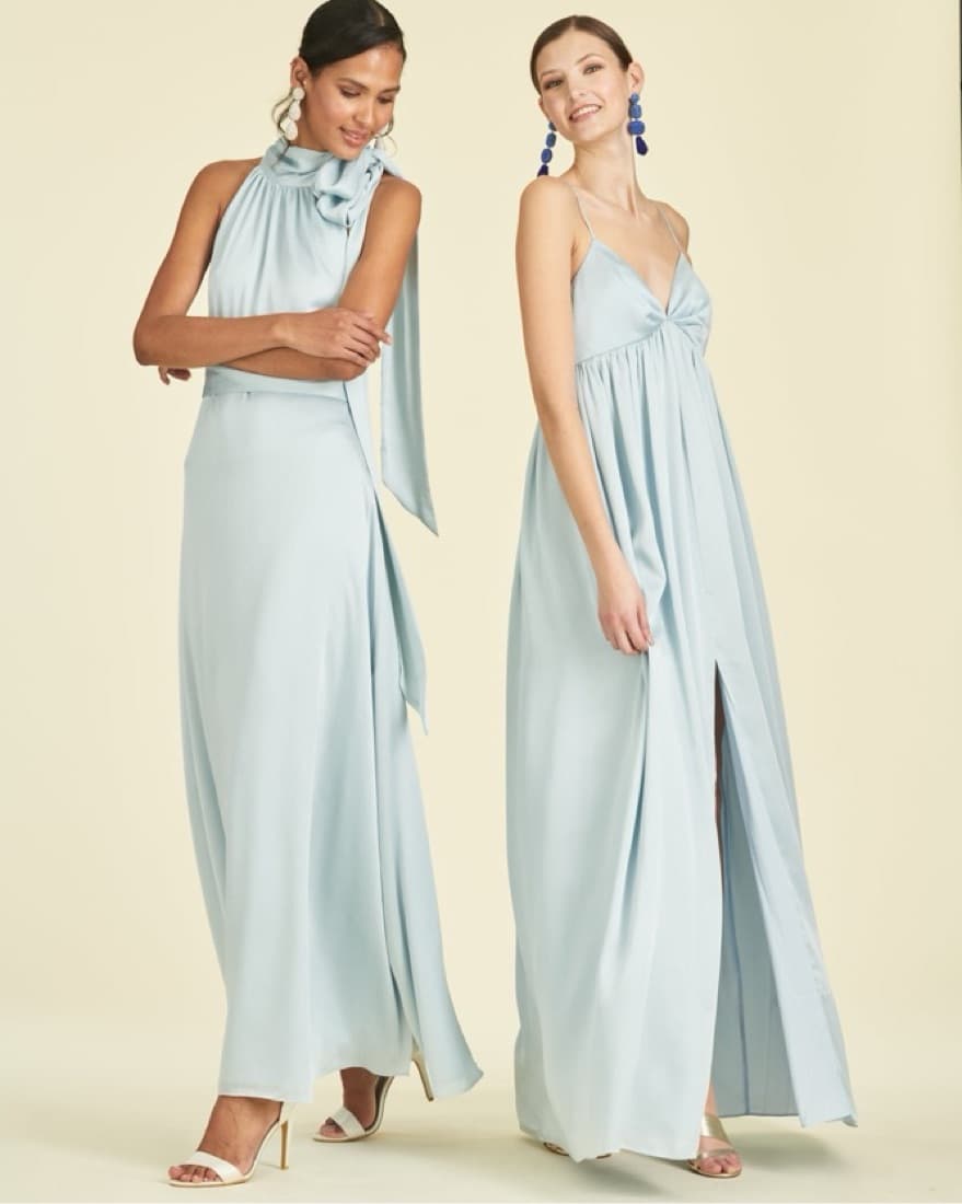 Sachin & Babi kayla Halter Gown - Image 5