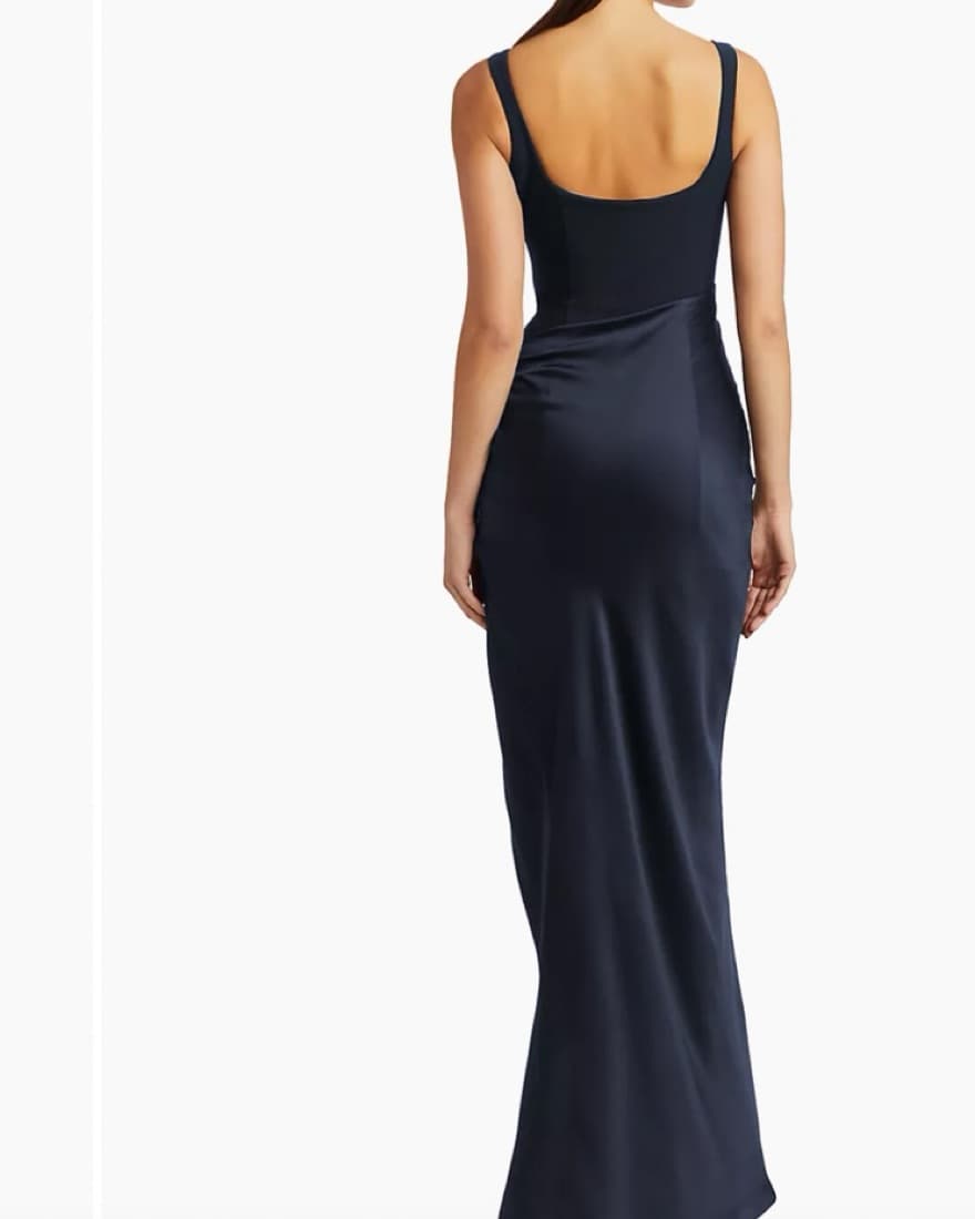 Cinq à Sept Marian Draped Gown - Image 5