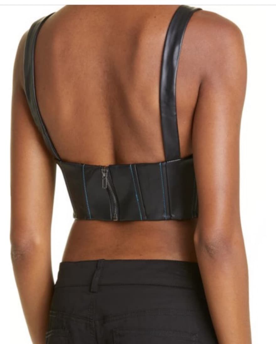 Leather corset top - Image 2