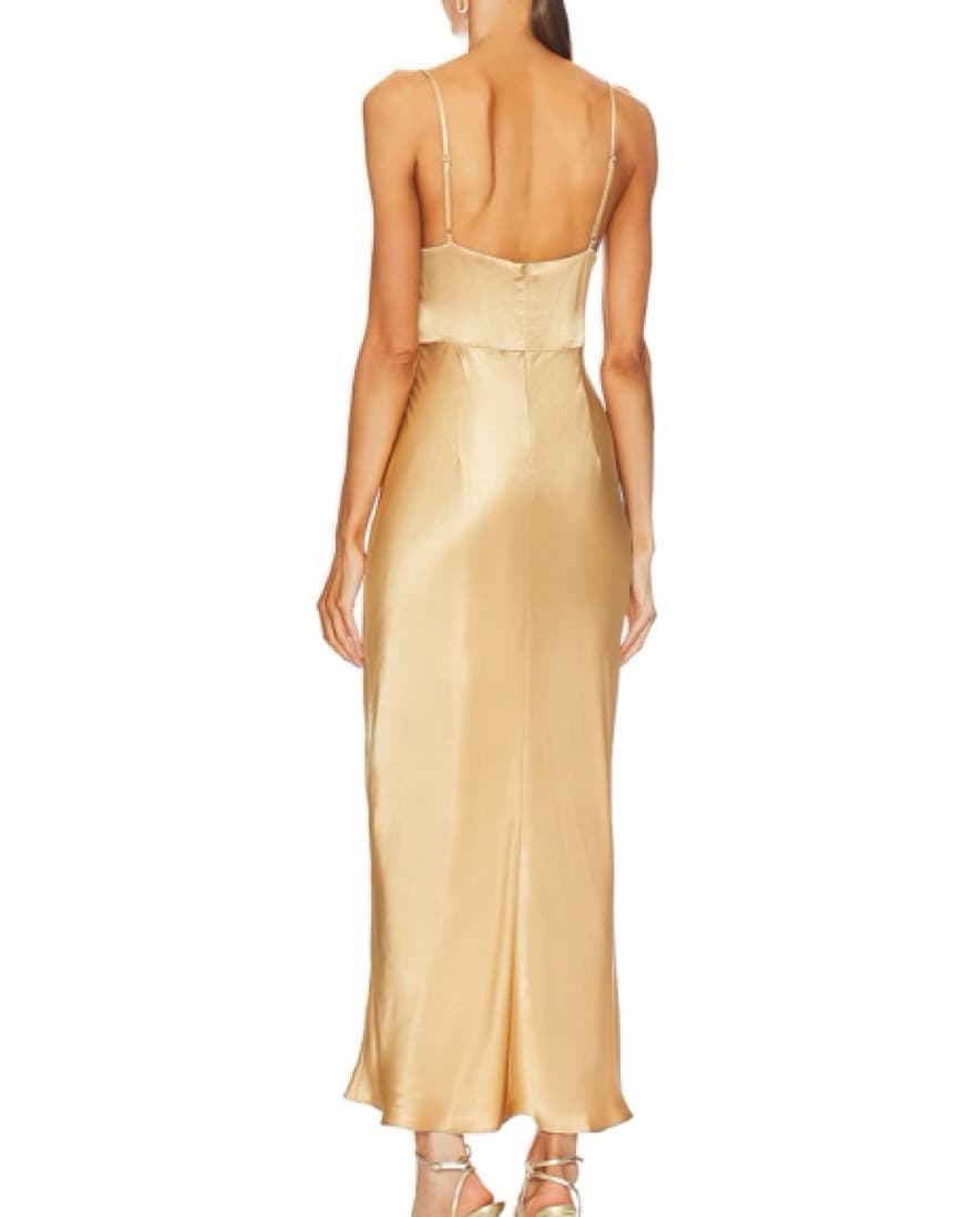 Gold Revolve Dress - Image 3