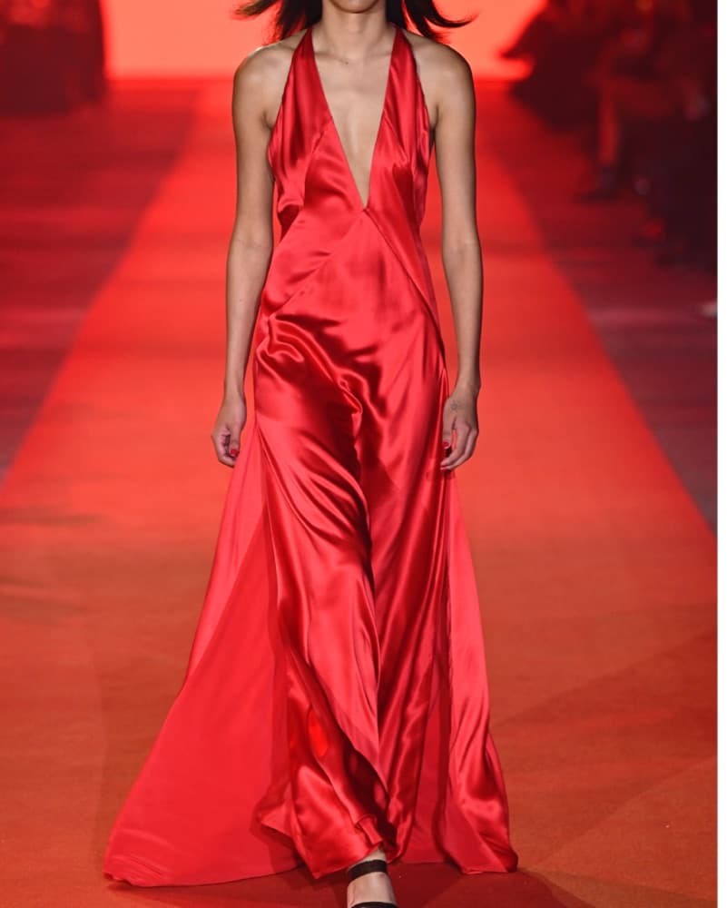 Michael Lo Sordo James Bond Red Dress - Image 4