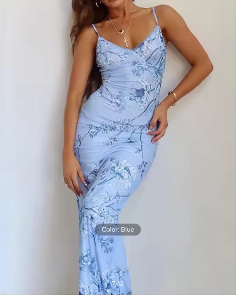 Blue Julianna Dress - Image 2