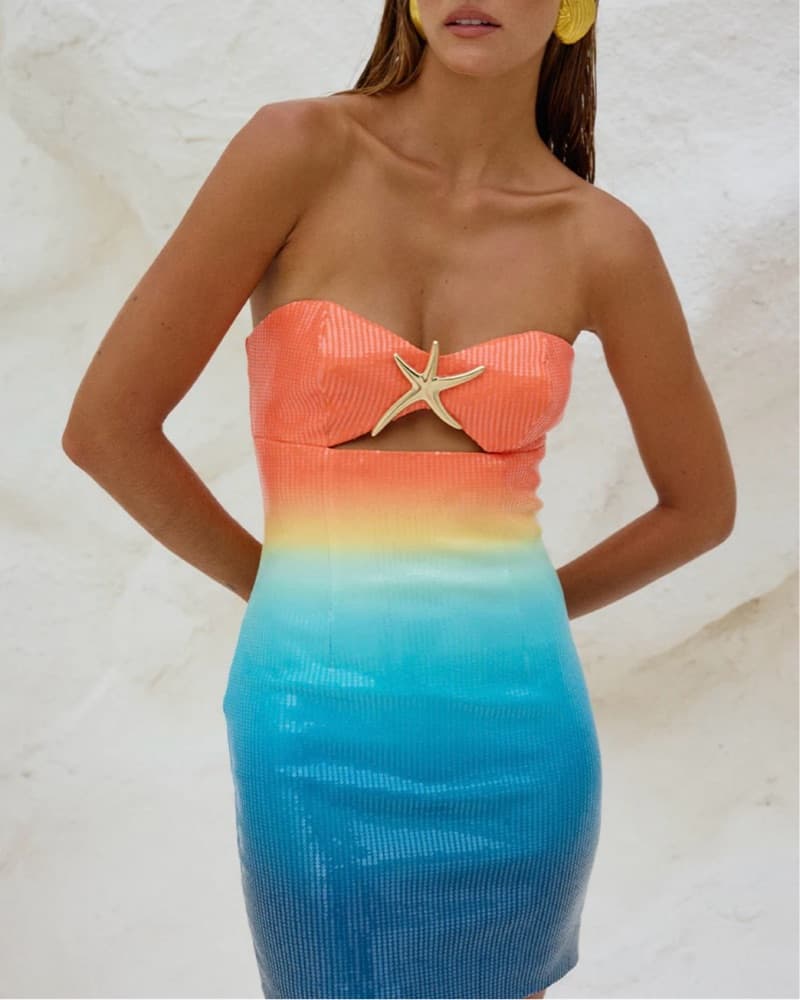 Runway the Label Sparkle Color Dress - Image 1