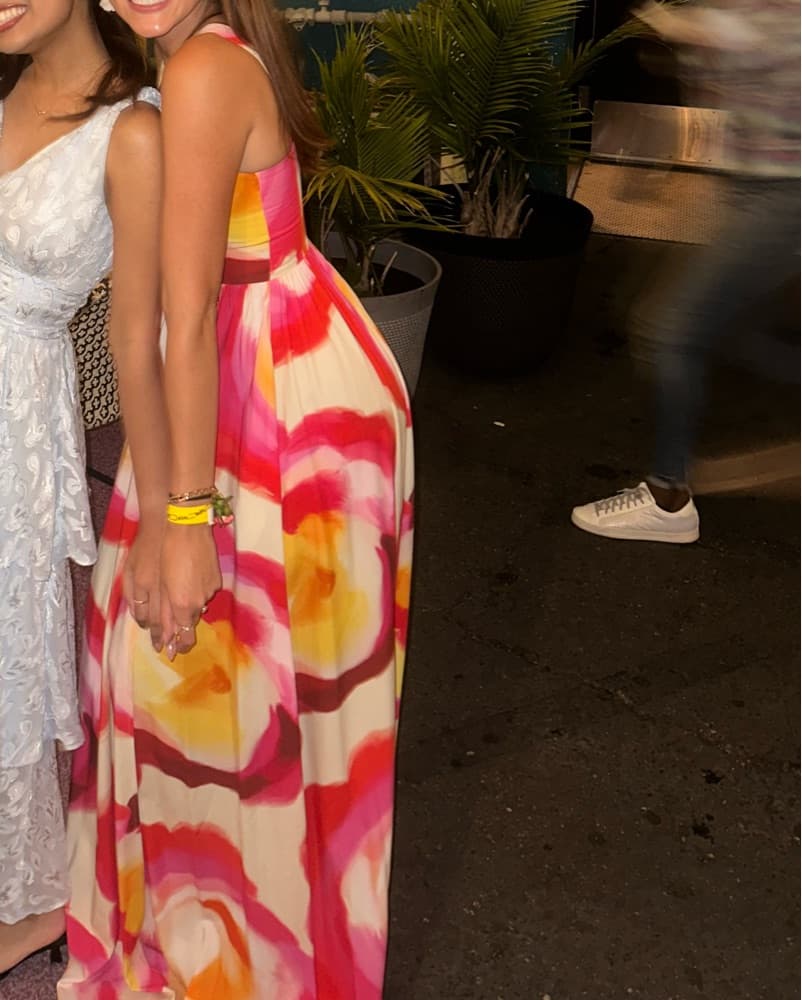 Amanda Uprichard Floral Maxi Dress - Image 3