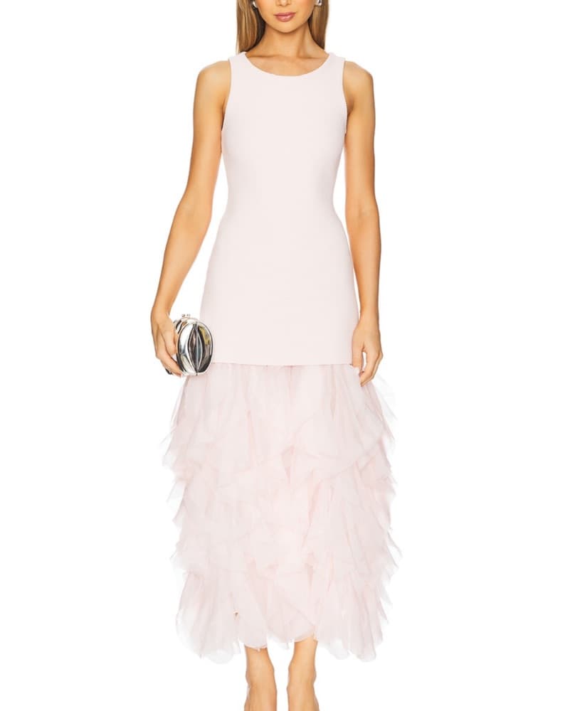 Aje Light pink Knit maxi - Image 3