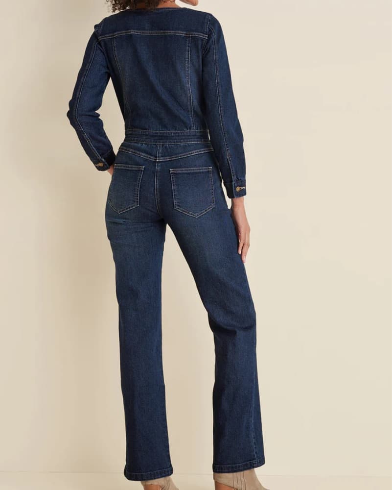 Venus Denim Jumpsuit - Image 2