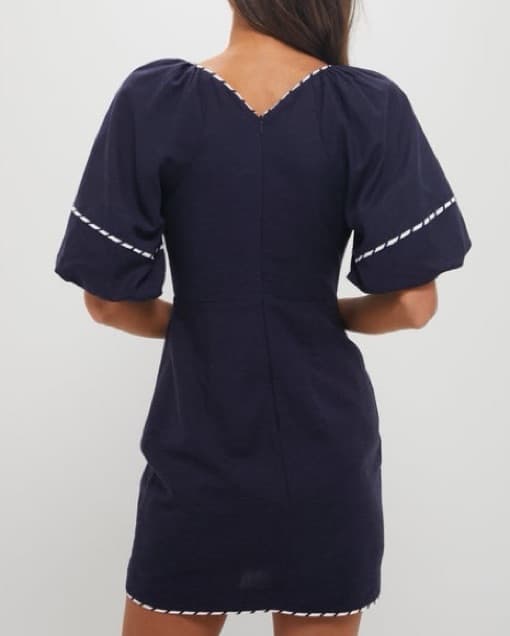 Tuckernuck Hyacinth House Navy Dress - Image 2