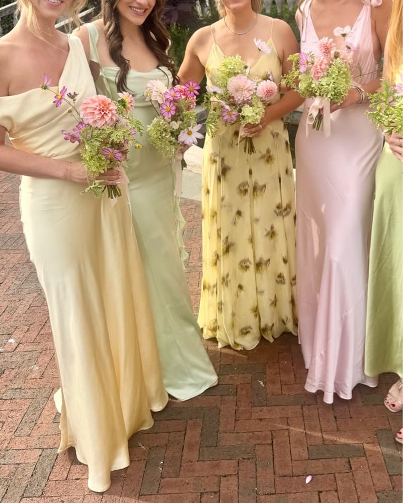Meshki Pastel Yellow Jacinta Gown - Image 3