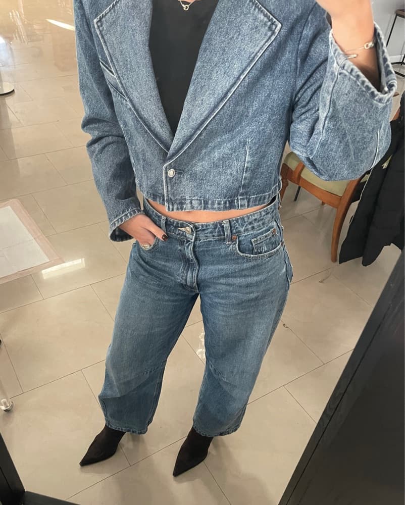 Denim Chic Set Jeans Ans Balzer Jacet  - Image 2