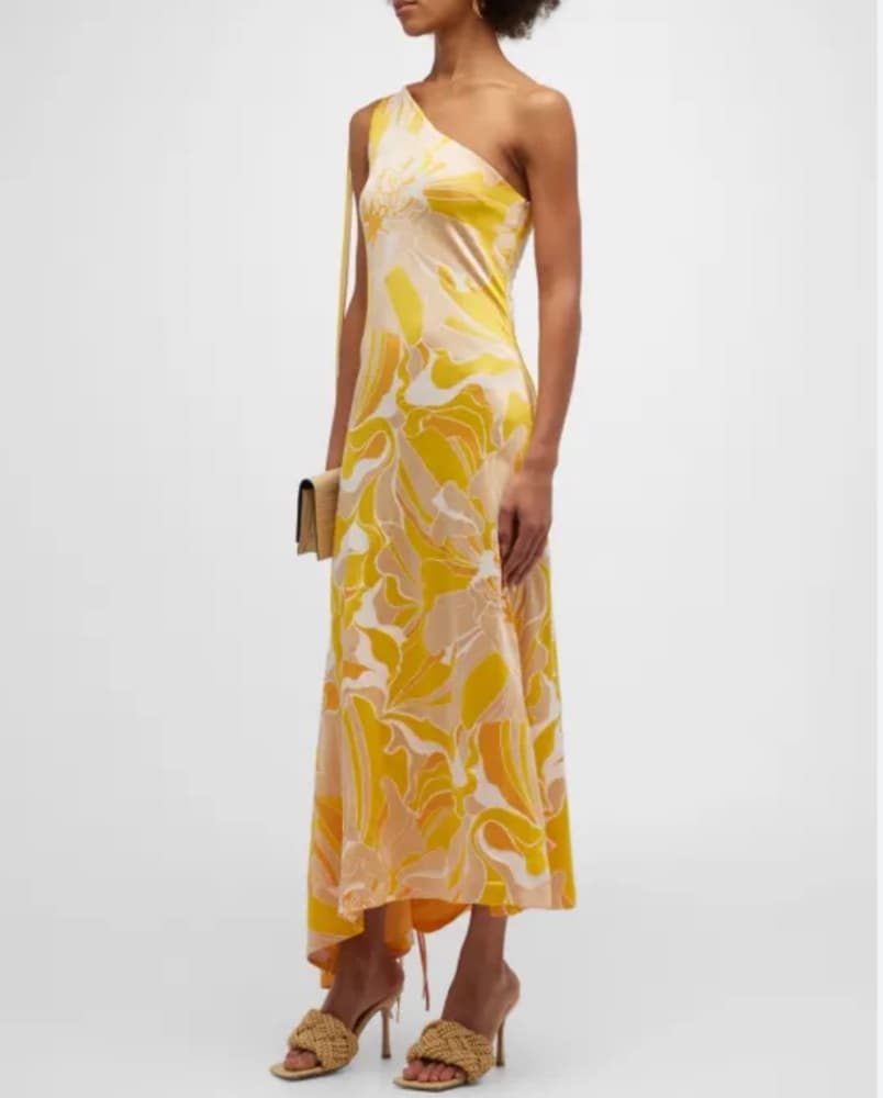 Alexis One Shoulder Strap Dress  - Image 2