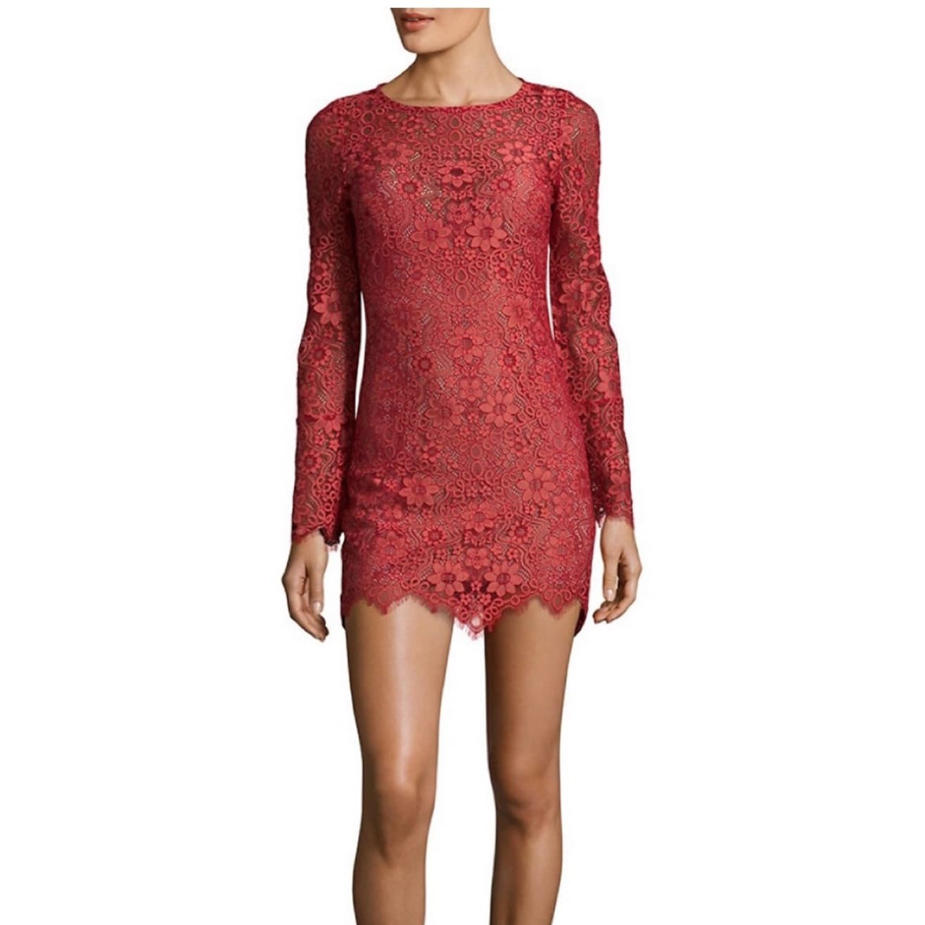 For Love & Lemons Lovebird Mini Dress - Image 1