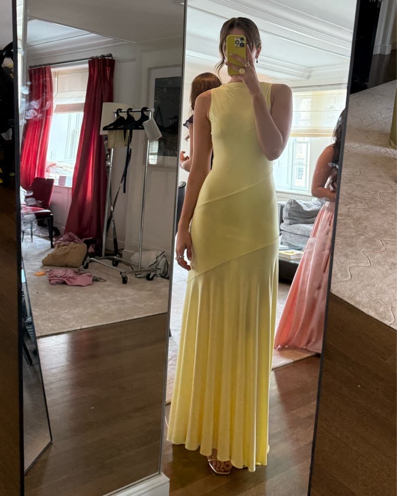 Siedres Yellow Dress - Image 2