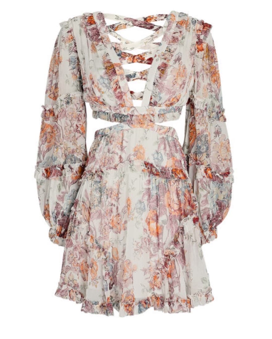 Zimmermann Pattie Floral Mini Dress - Image 6