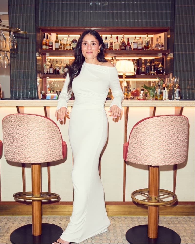 Reyna Maxi Dress In White - Image 3