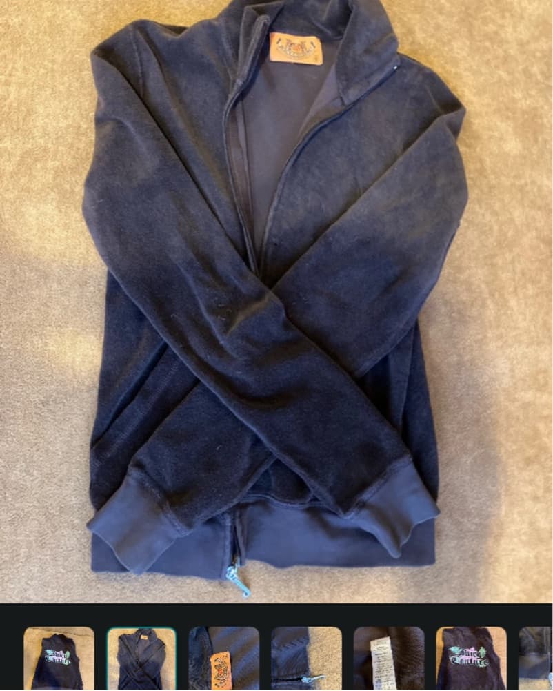 Stylish Juicy Couture Velvet Jacket Y2k  - Image 2