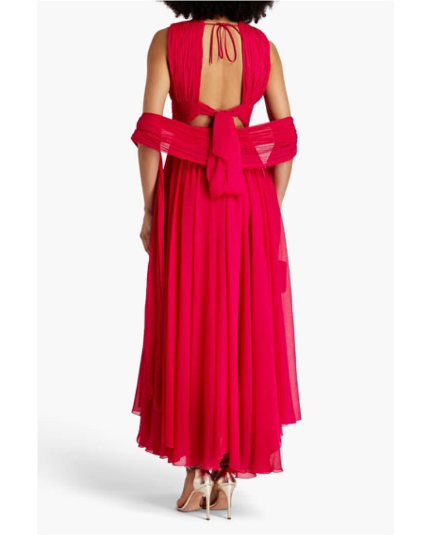 Maria lucia Hohan Fuschia Ira Gown xs - Image 4